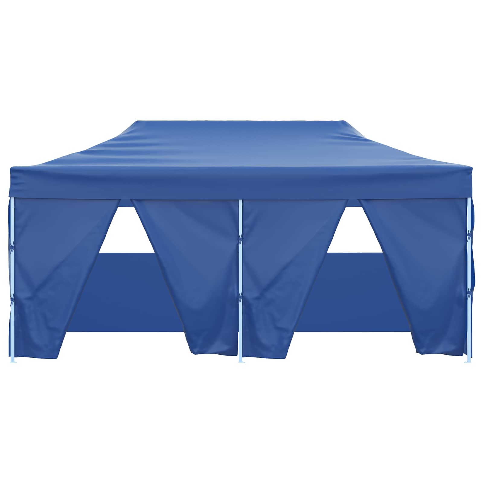 Partyzelt 291 x 580 x 315 cm Blau Oxford-Stoff