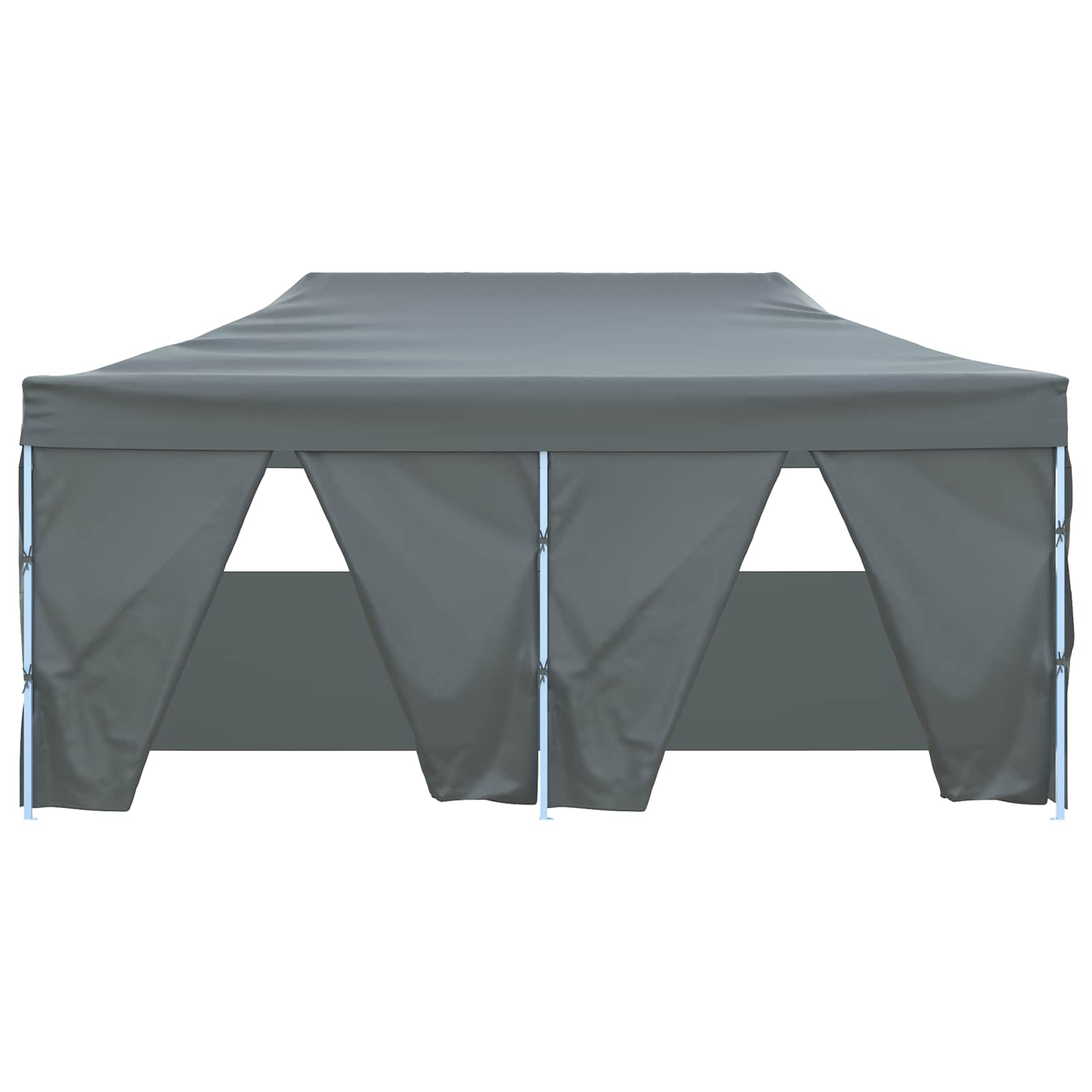 Partyzelt 291 x 580 x 315 cm Anthrazit Oxford-Stoff
