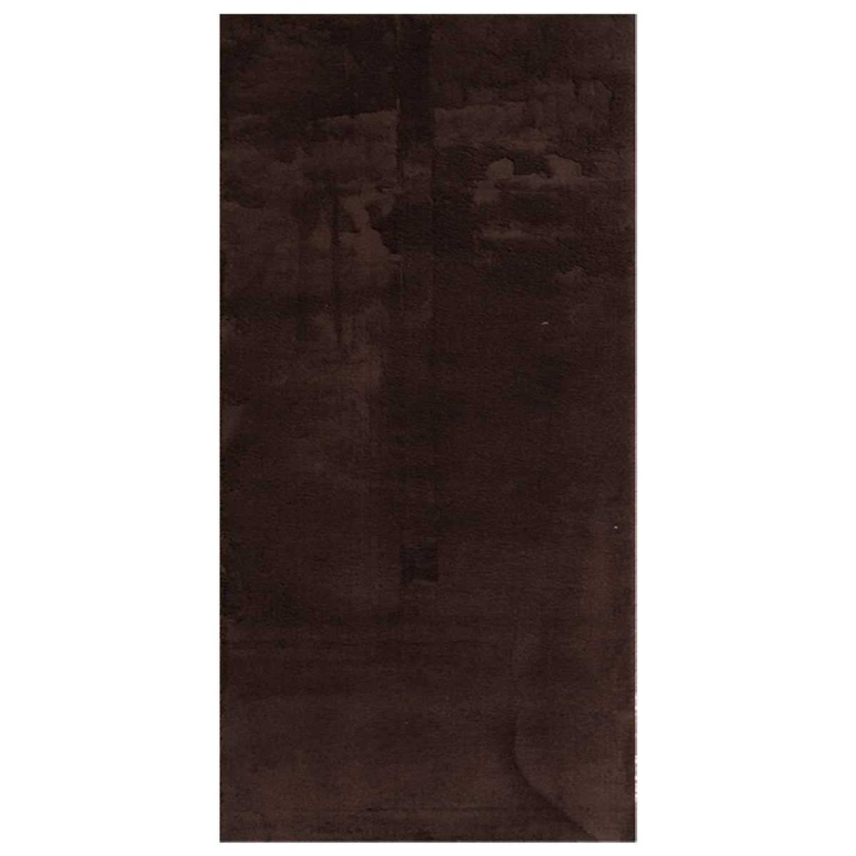 Teppich HUARTE Braun 100 x 200 cm 100% Polyester Flach