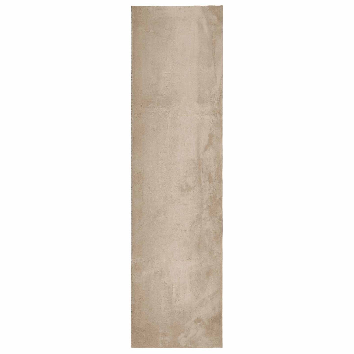 Mittlerer Flor weicher und waschbarer Teppich HUARTE Sand