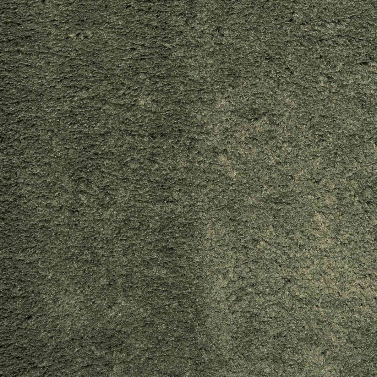 Teppich HUARTE Waldgrün 80 x 1000 cm 100% Polyester Flach