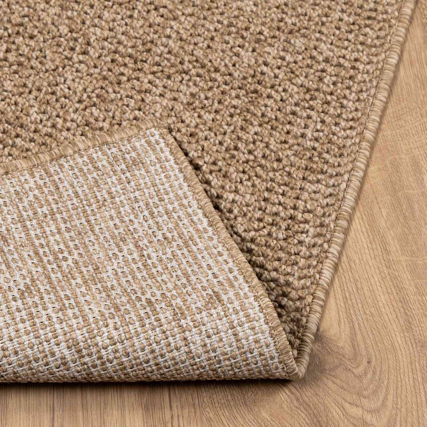 Innen- und Außenteppich AGIRA Natur 200 x 200 cm Polyester