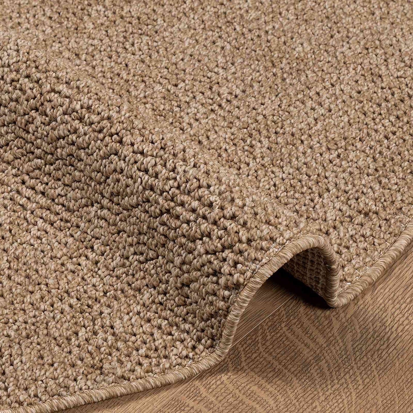 Innen- und Außenteppich AGIRA Natur Ø 200 CM Polyester