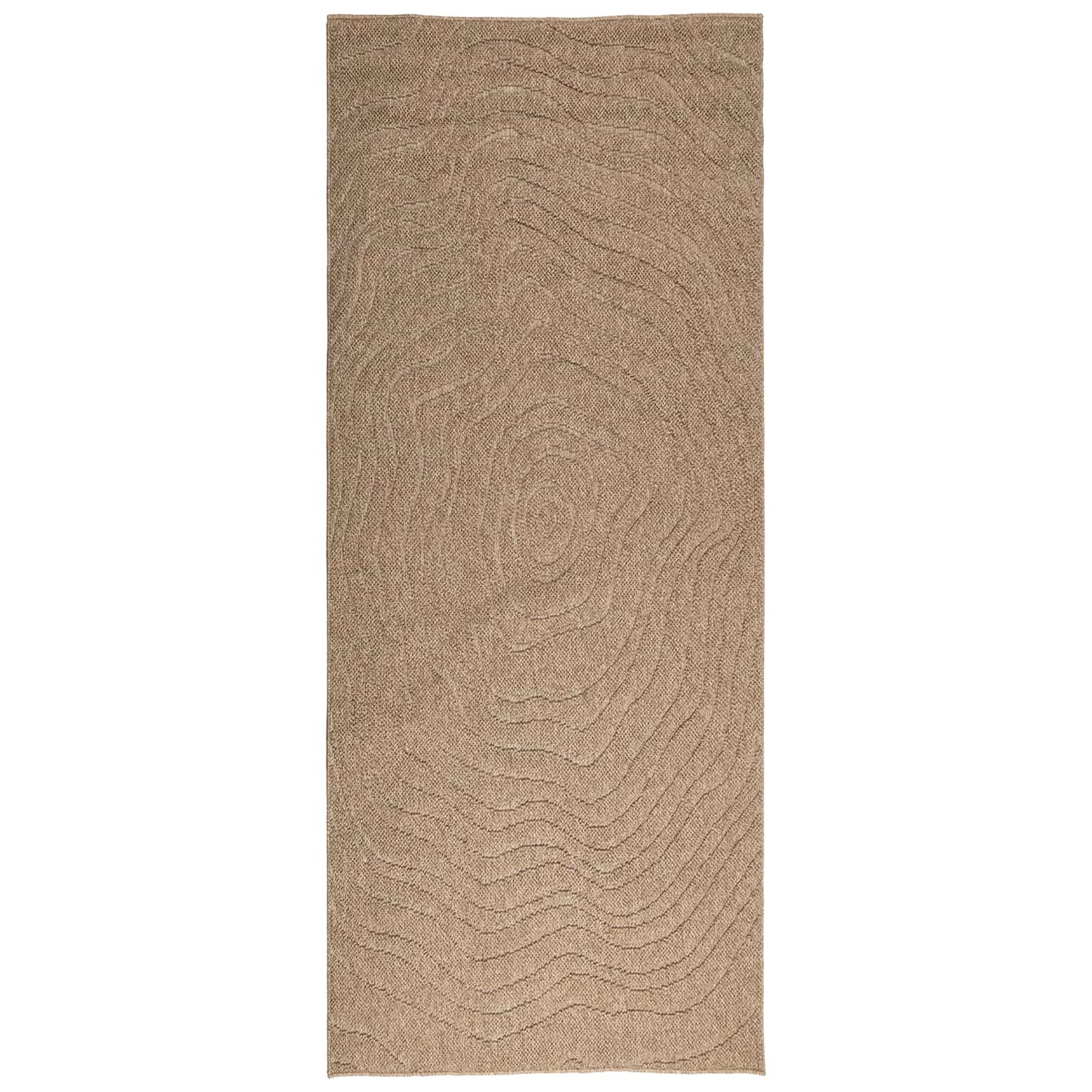 Innen- und Außenteppich AGIRA Natur 150 x 80 cm Polyester