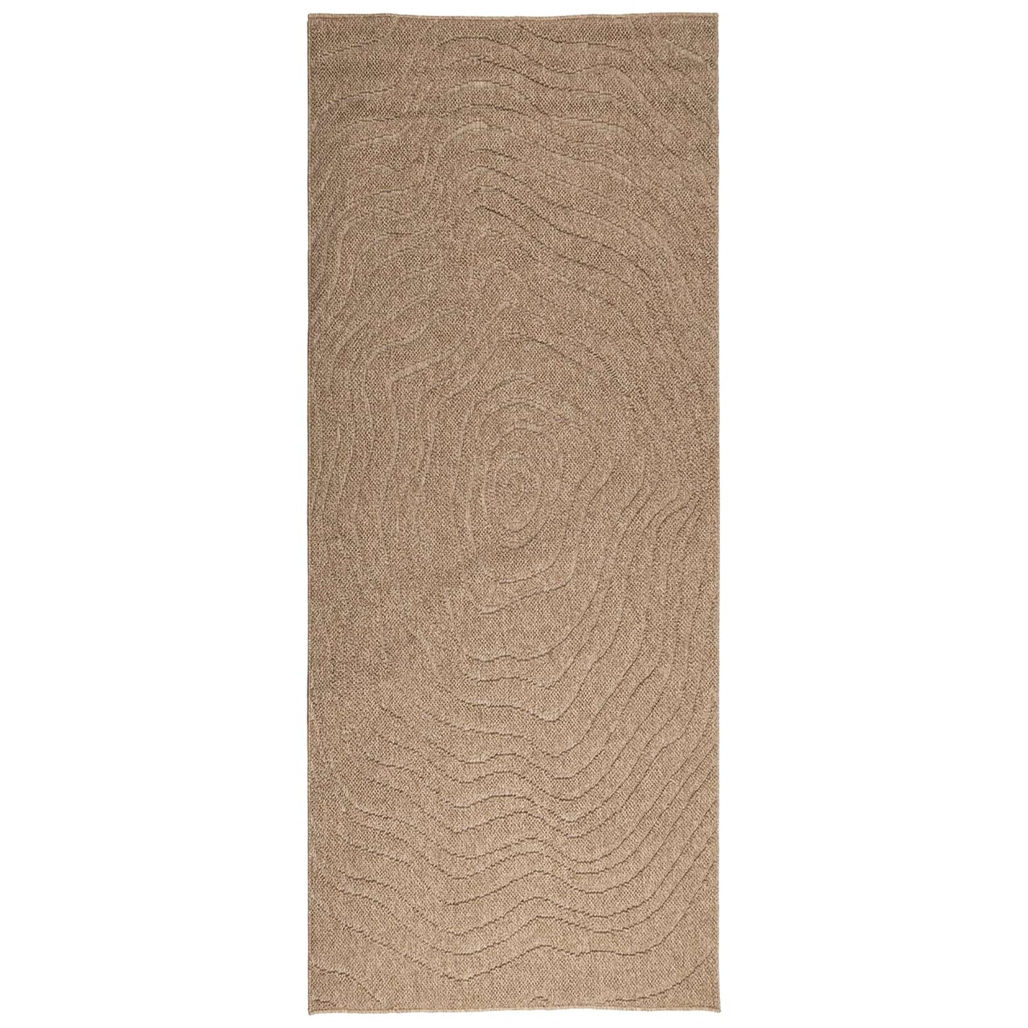 Innen- und Außenteppich AGIRA Natur 200 x 80 cm Polyester