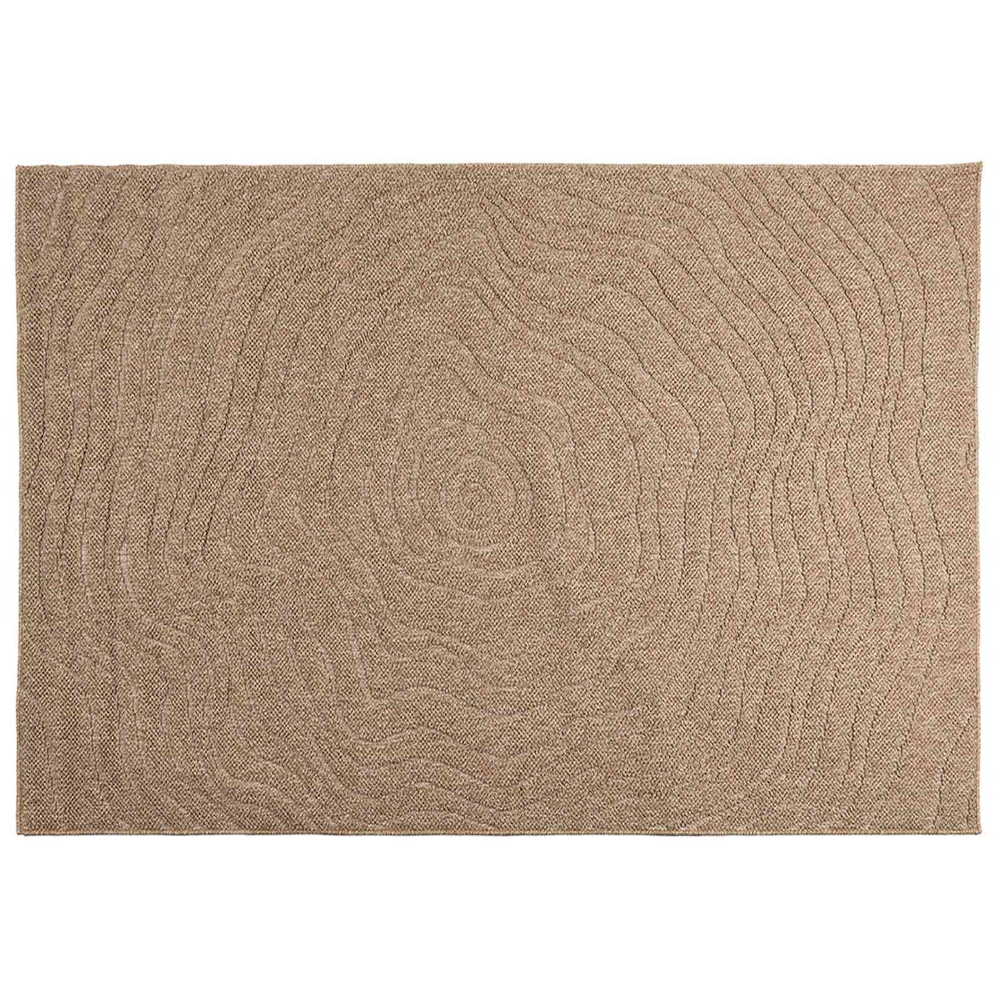 Innen- und Außenteppich AGIRA Natur 170 x 120 cm Polyester