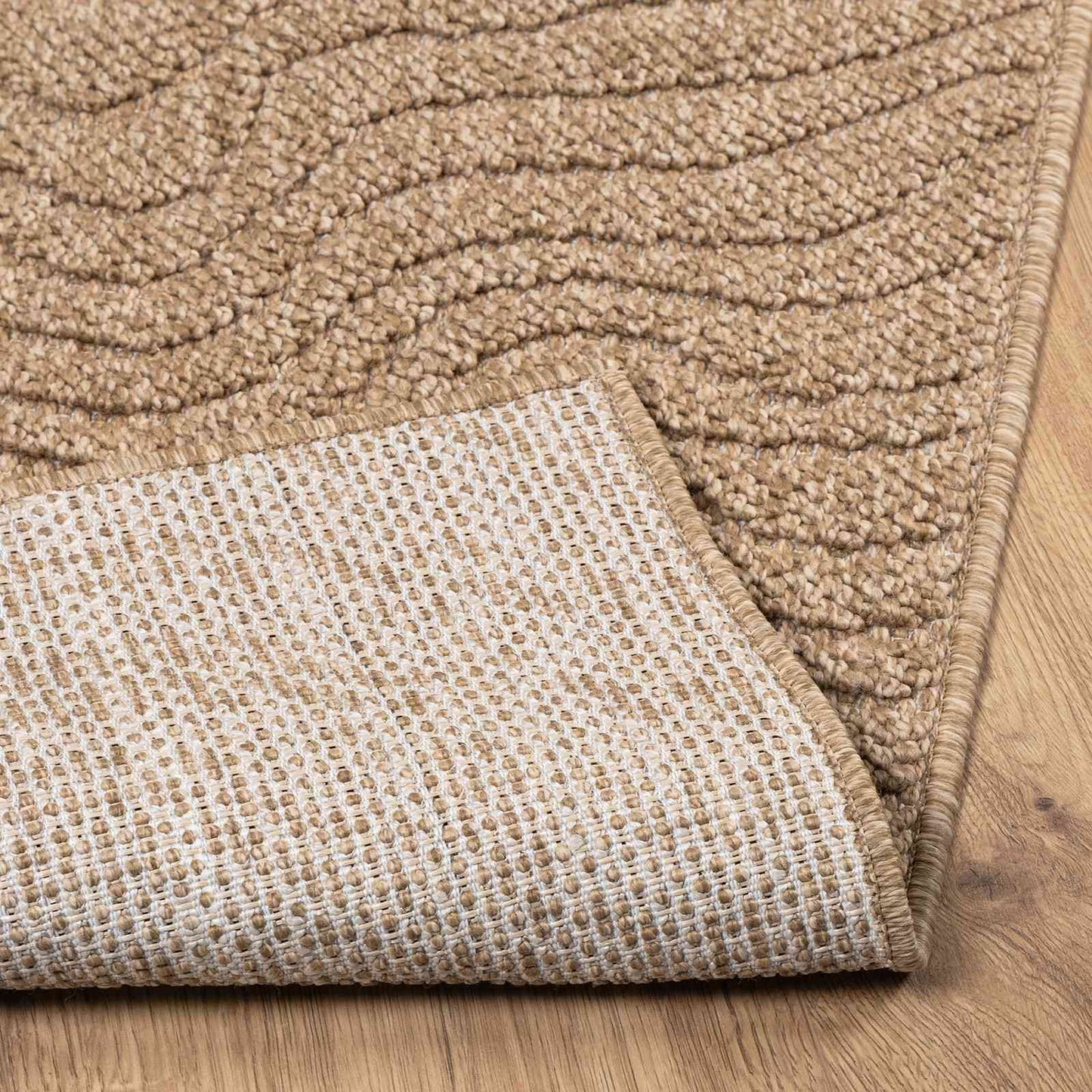 Innen- und Außenteppich AGIRA Natur 280 x 200 cm Polyester
