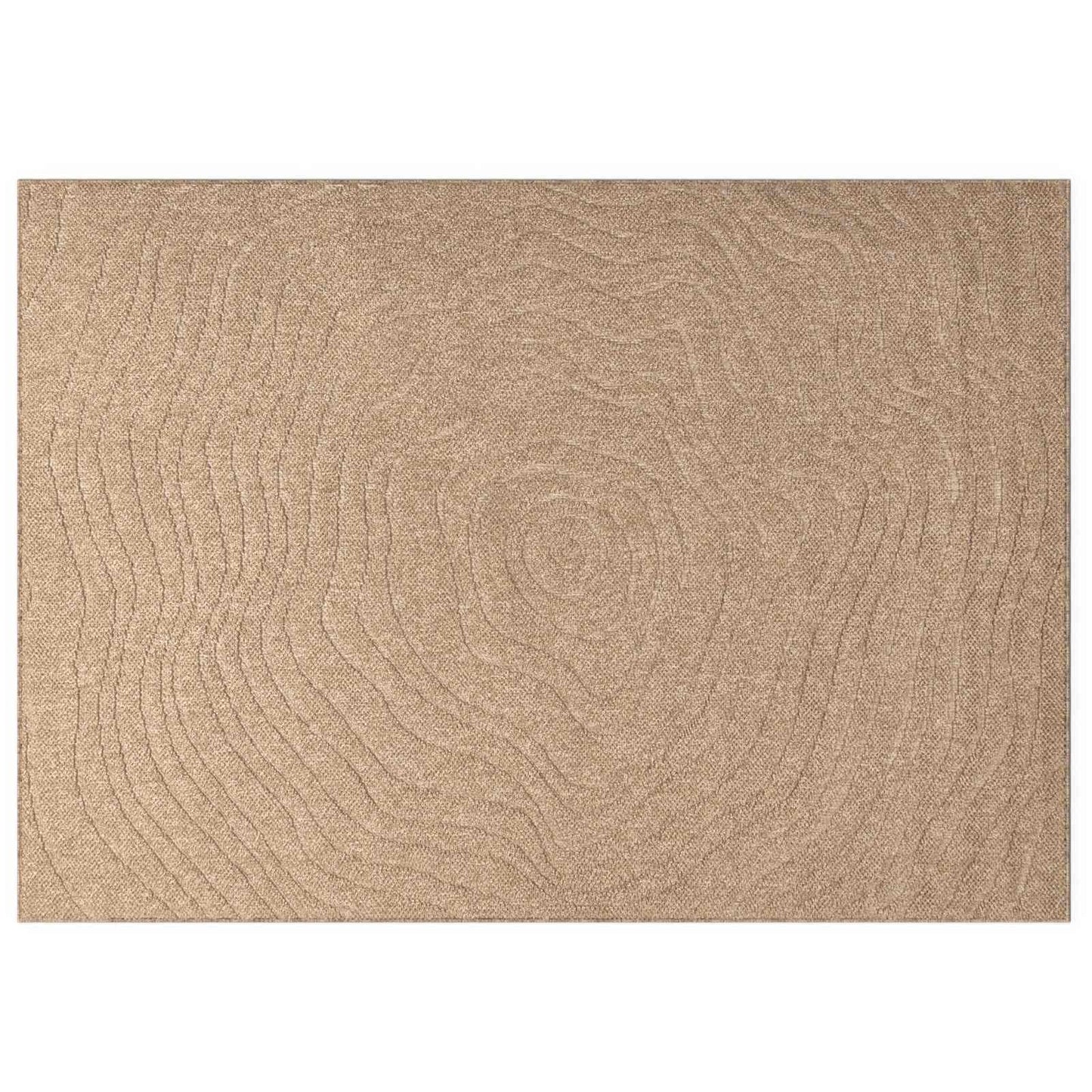 Innen- und Außenteppich AGIRA Natur 280 x 200 cm Polyester