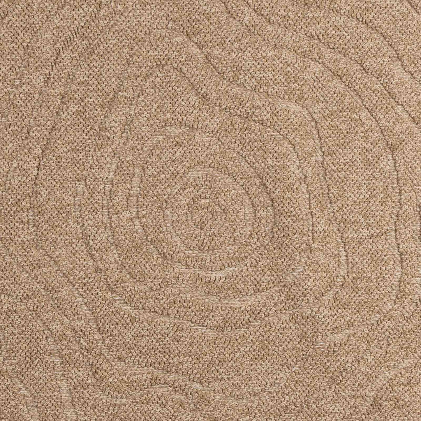 Innen- und Außenteppich AGIRA Natur Ø 120 CM Polyester