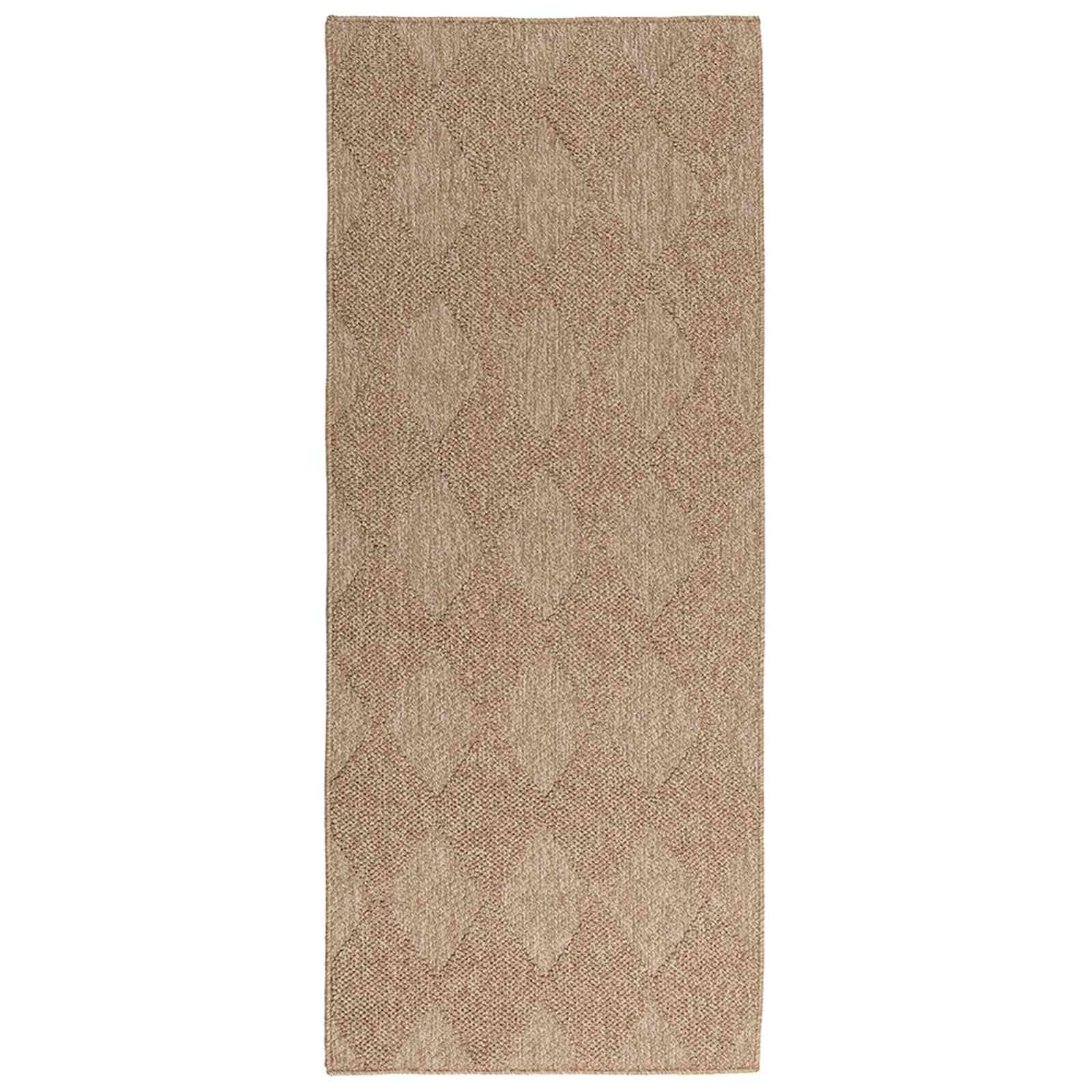 Innen- und Außenteppich AGIRA Natur 200 x 80 cm Polyester