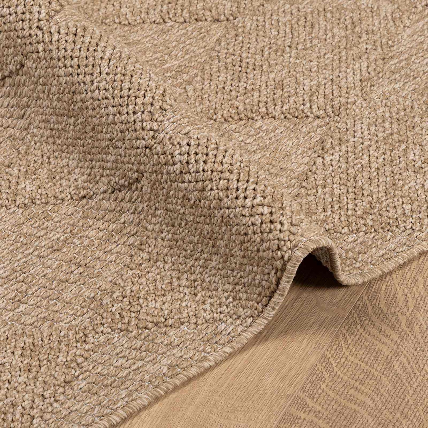 Innen- und Außenteppich AGIRA Natur 340 x 240 cm Polyester