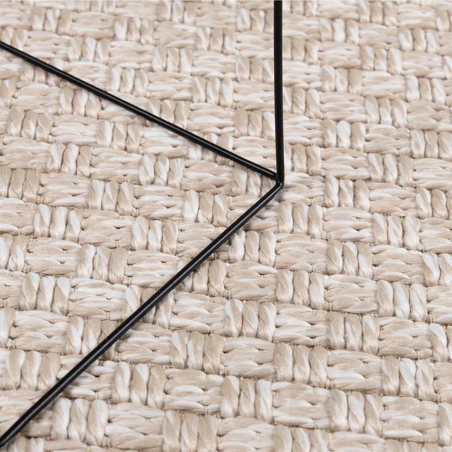 Bereichsteppiche Rechtwinklig FARO Creme 340 x 240 cm Polyester