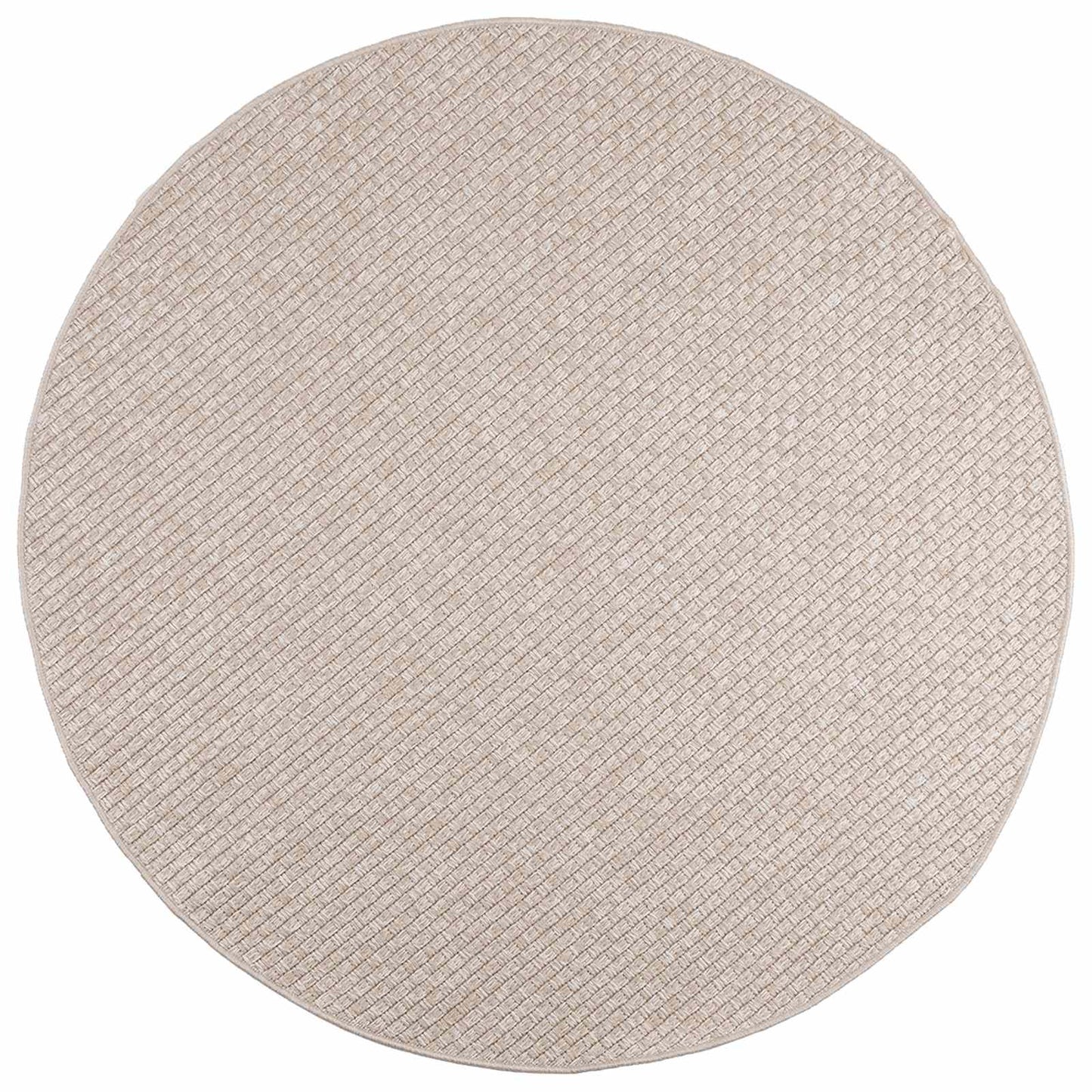 Bereichsteppiche Rund FARO Creme Ø 160 CM Polyester