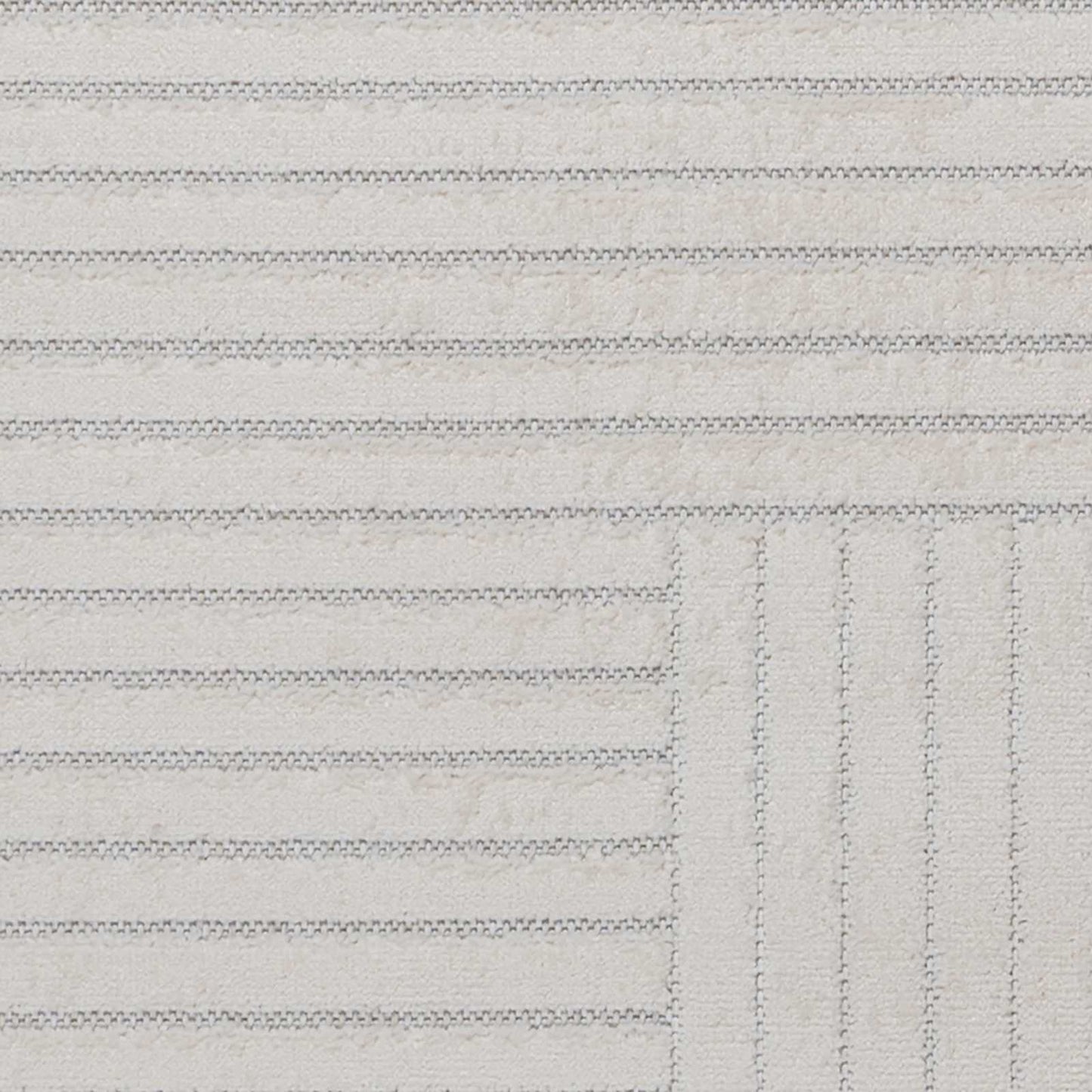 Innen- und Außenteppich PALMERAS Creme 200 x 80 cm Polyester