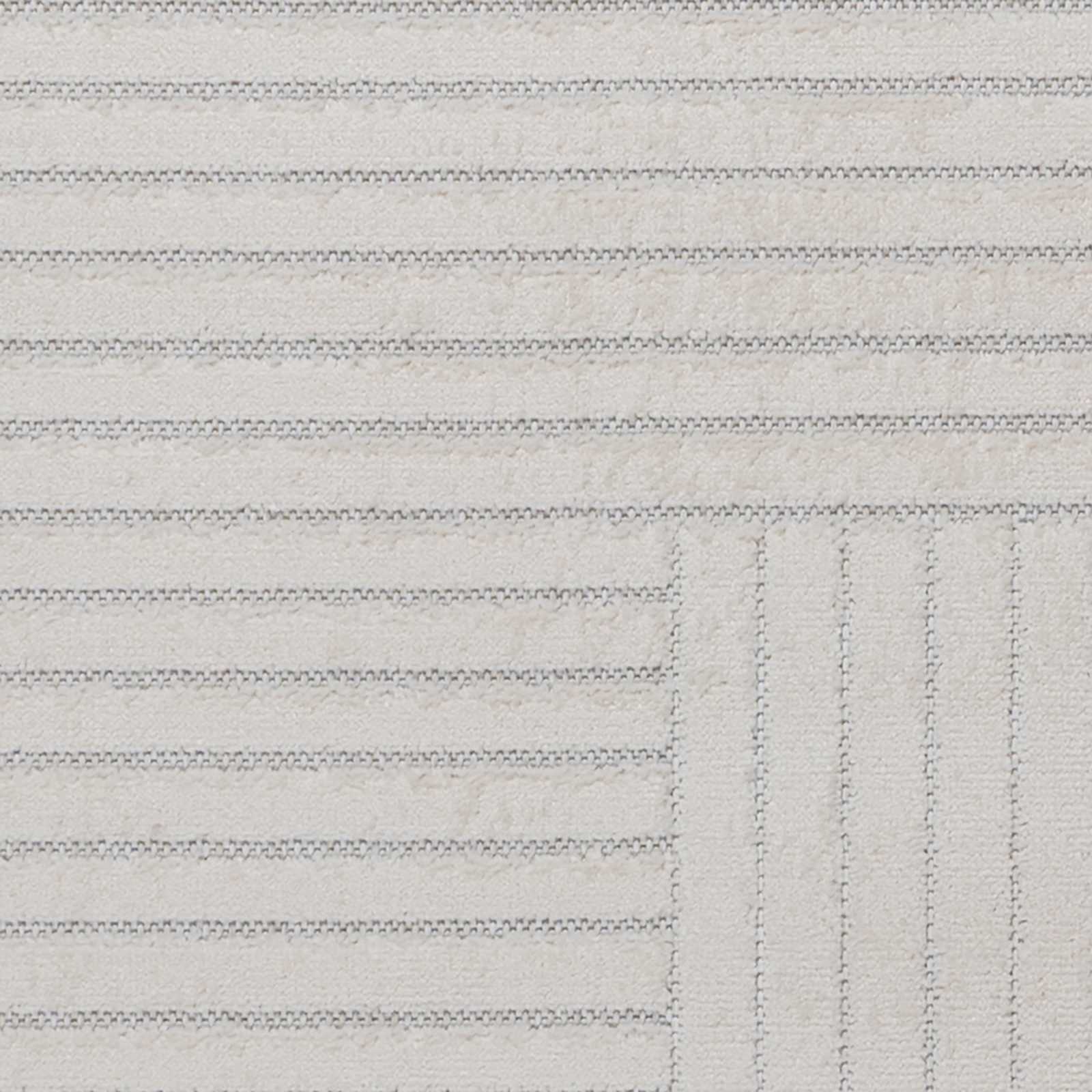 Innen- und Außenteppich PALMERAS Creme Ø 120 CM Polyester