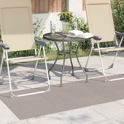 Innen- und Außenteppich PALMERAS Beige 80 x 150 cm Polyester