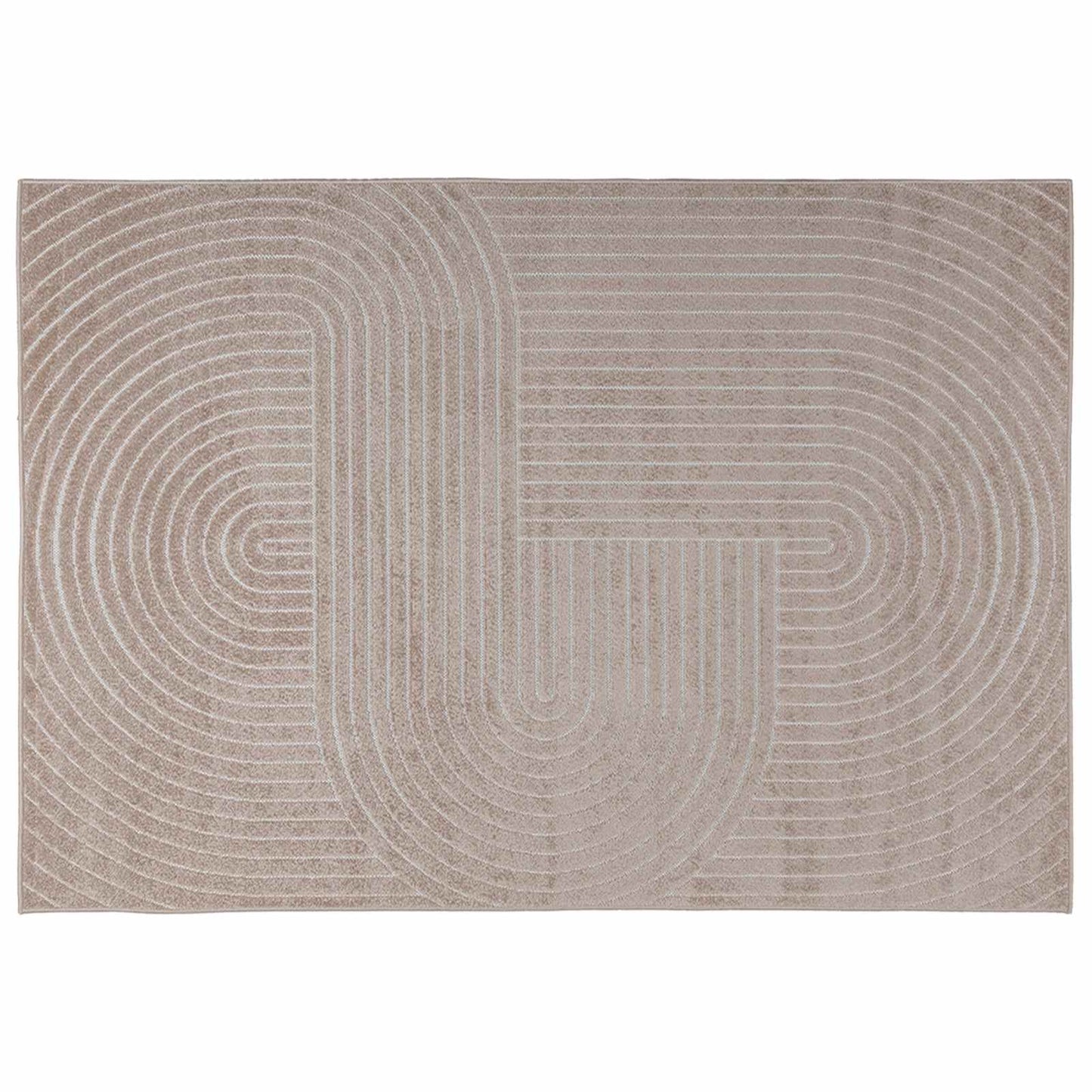 Innen- und Außenteppich PALMERAS Beige 230 x 160 cm Polyester