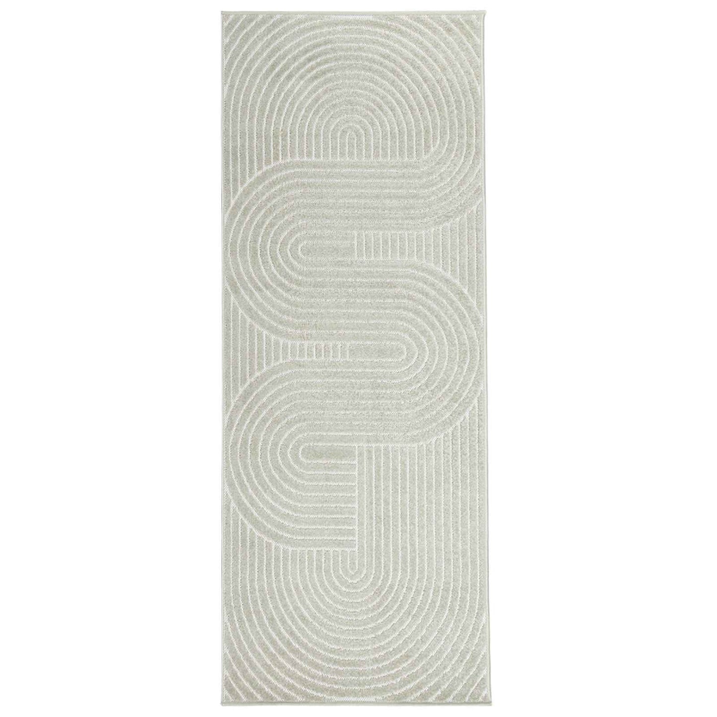 Innen- und Außenteppich PALMERAS Grün 80 x 150 cm Polyester