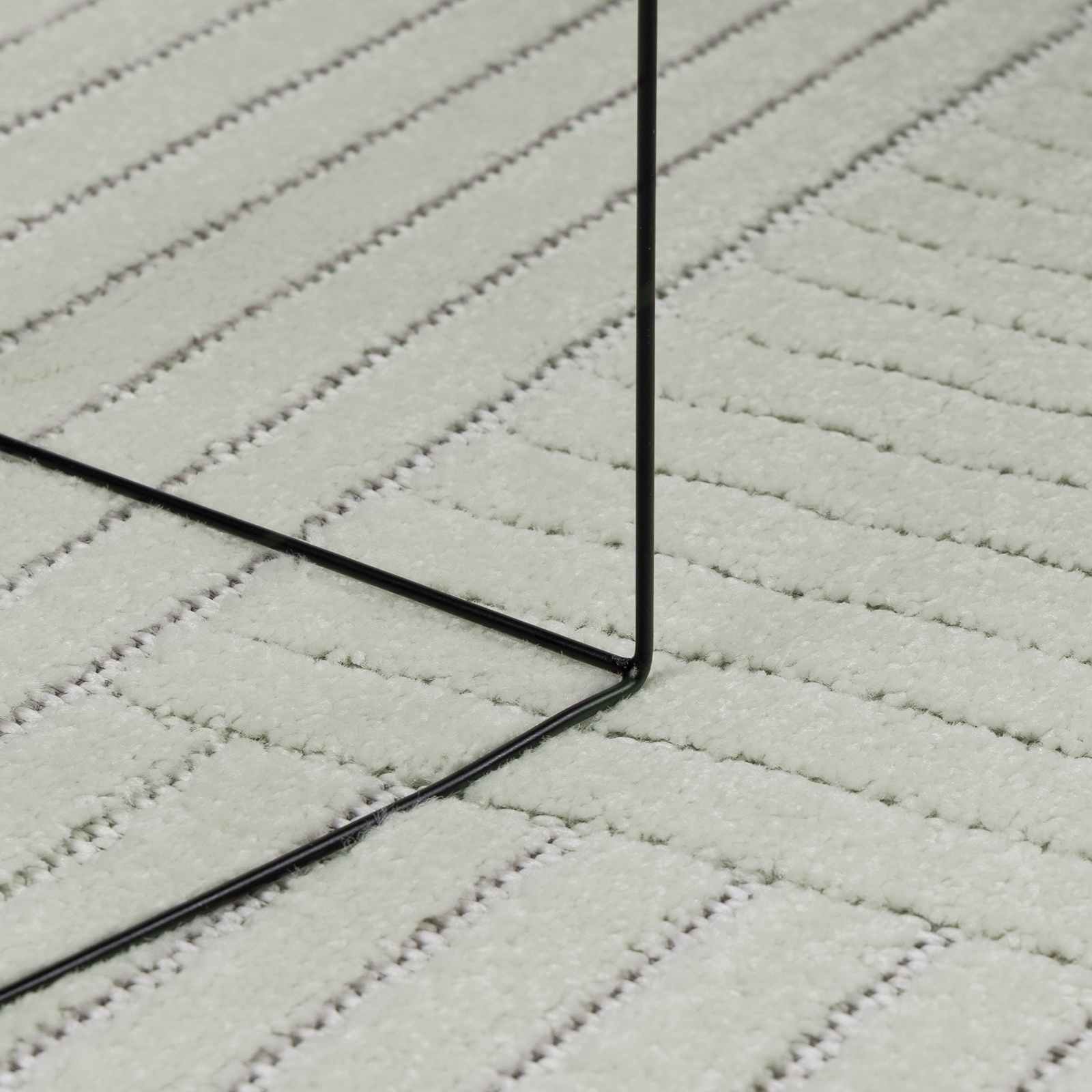 Innen- und Außenteppich PALMERAS Grün 240 x 240 cm Polyester