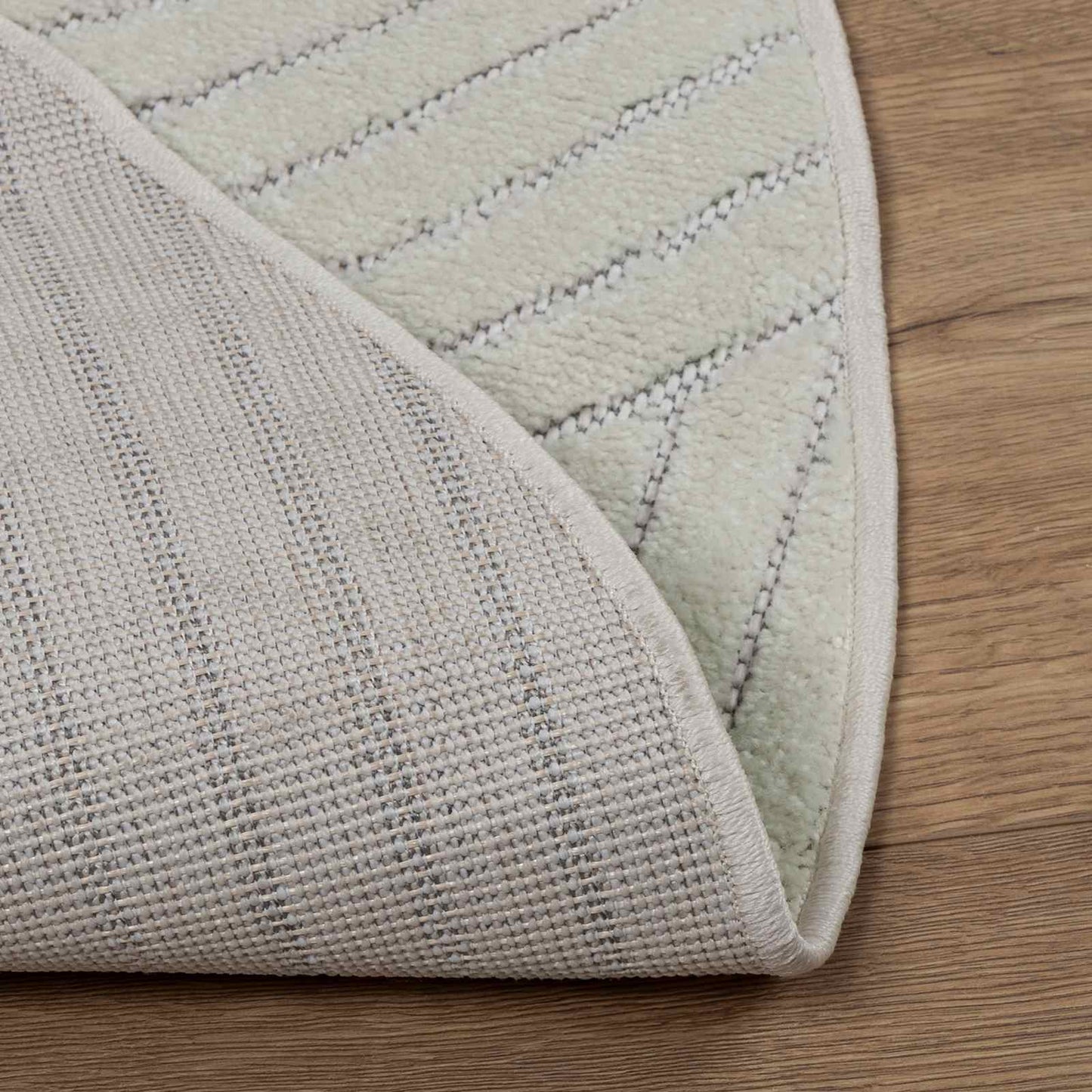 Innen- und Außenteppich PALMERAS Grün Ø 120 CM Polyester