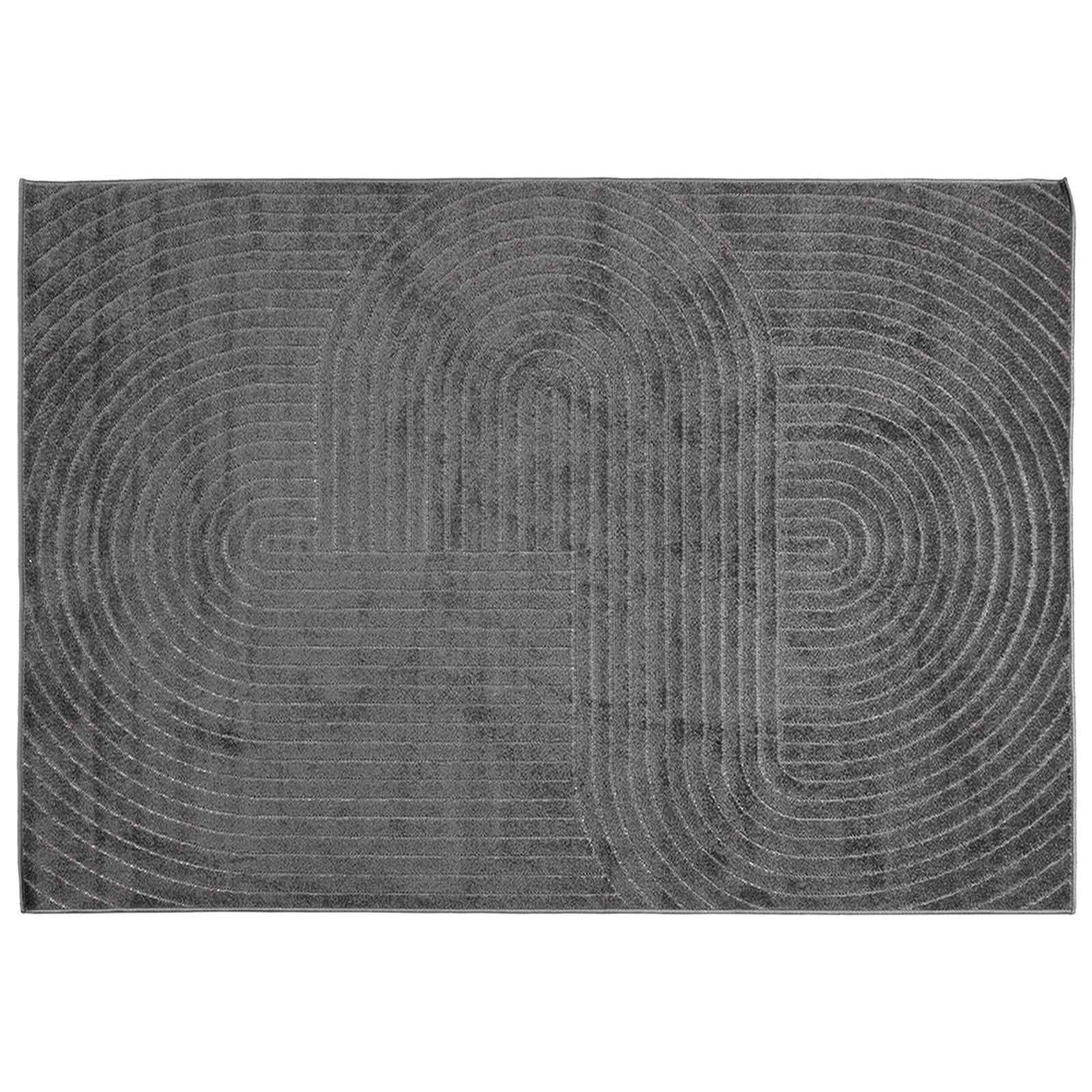 Innen- und Außenteppich PALMERAS Anthrazit 200 x 140 cm