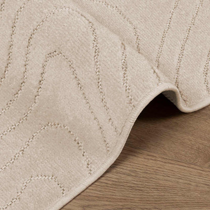 Innen- und Außenteppich PALMERAS Beige 140 x 200 cm Polyester