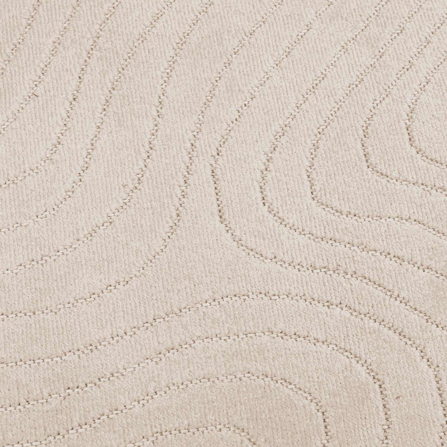 Innen- und Außenteppich PALMERAS Beige 140 x 200 cm Polyester
