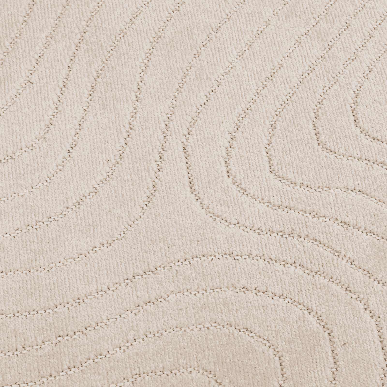 Innen- und Außenteppich PALMERAS Beige 140 x 200 cm Polyester