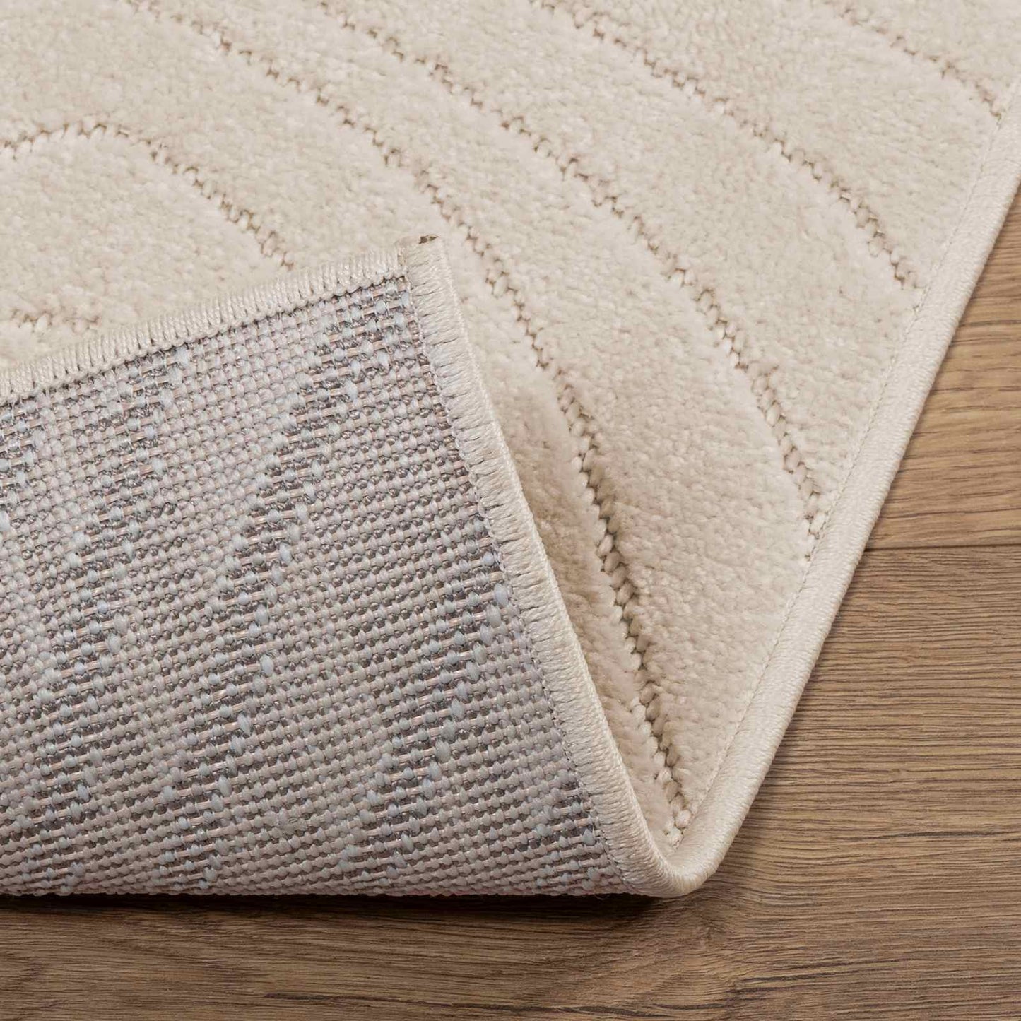 Innen- und Außenteppich PALMERAS Beige 160 x 230 cm Polyester