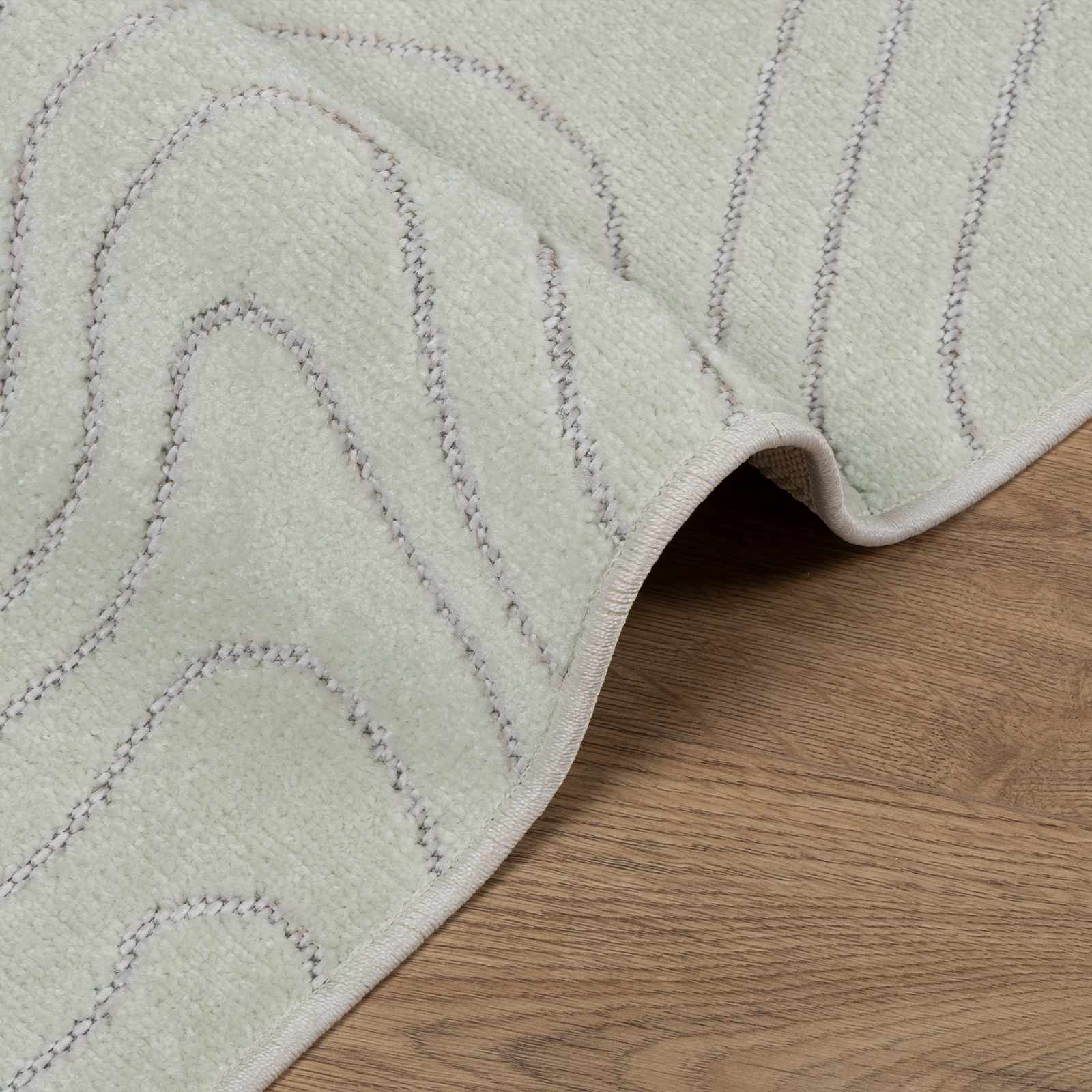 Innen- und Außenteppich PALMERAS Grün 240 x 340 cm Polyester