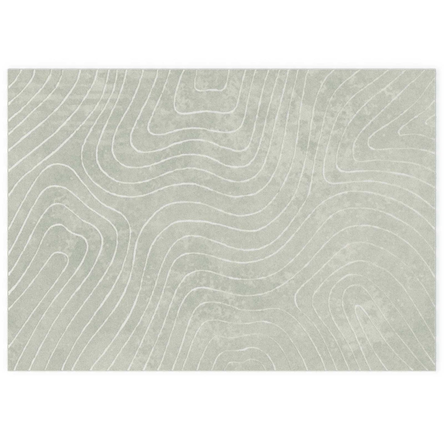 Innen- und Außenteppich PALMERAS Grün 240 x 340 cm Polyester