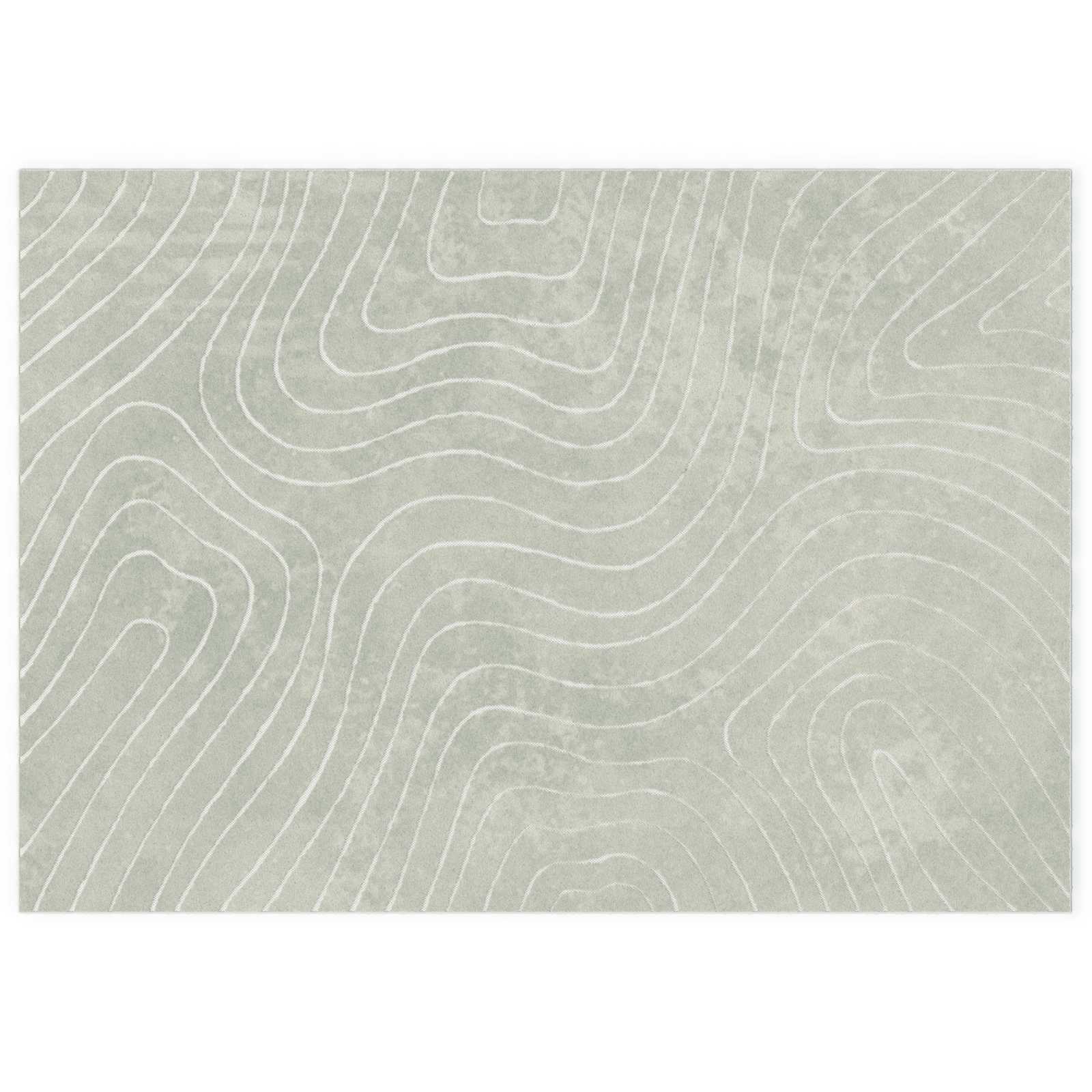 Innen- und Außenteppich PALMERAS Grün 240 x 340 cm Polyester