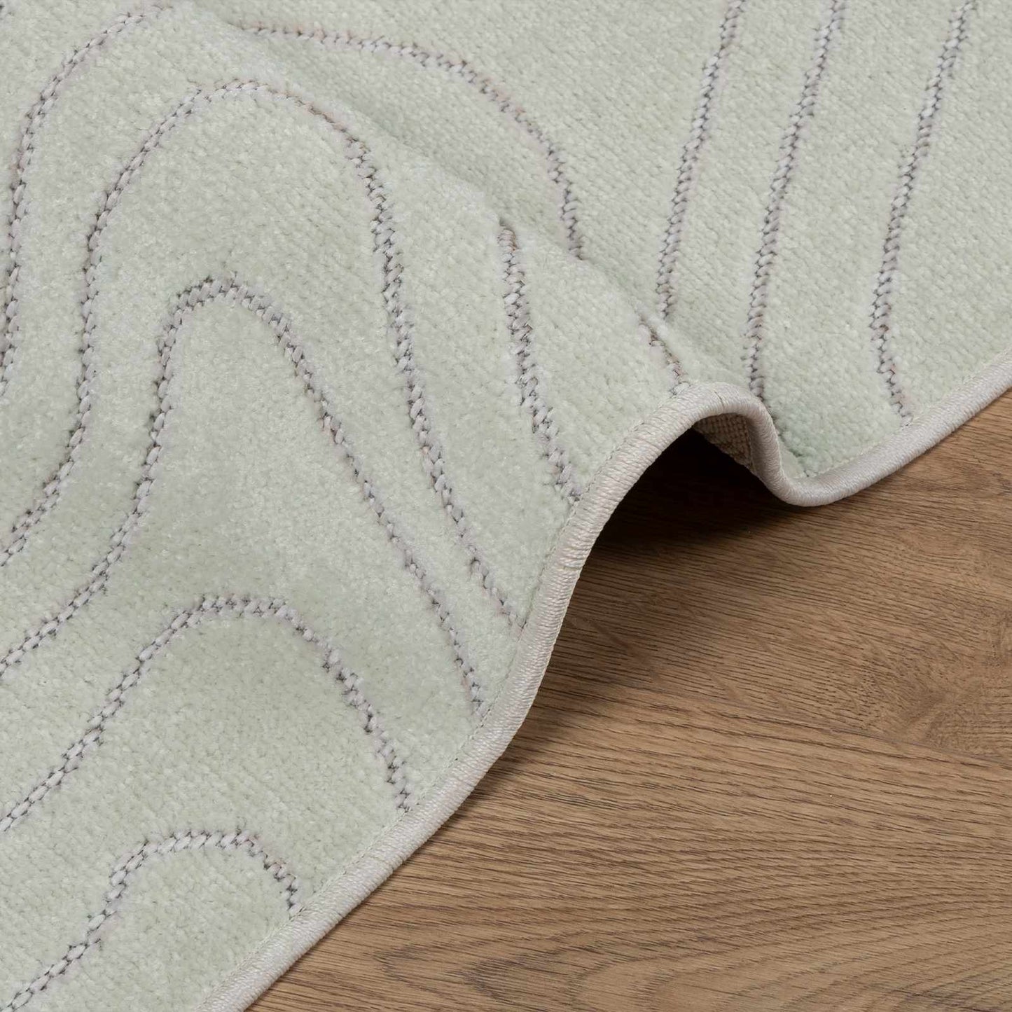 Innen- und Außenteppich PALMERAS Grün 200 x 200 cm Polyester
