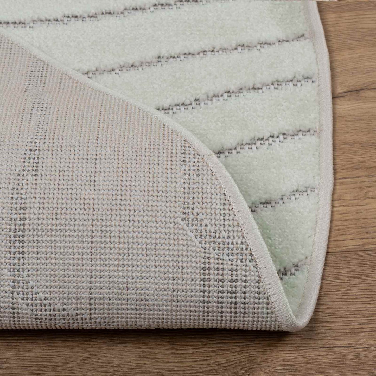 Innen- und Außenteppich PALMERAS Grün Ø 120 CM Polyester