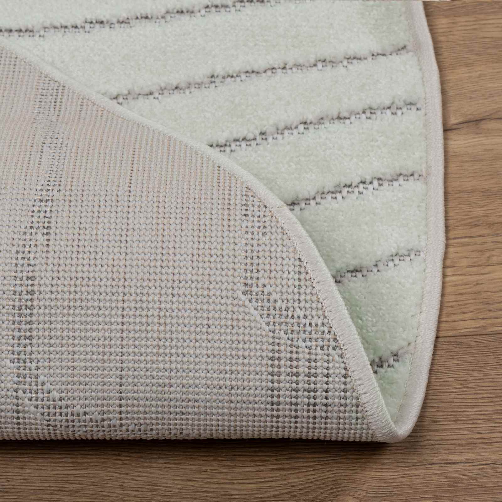 Innen- und Außenteppich PALMERAS Grün Ø 160 CM Polyester