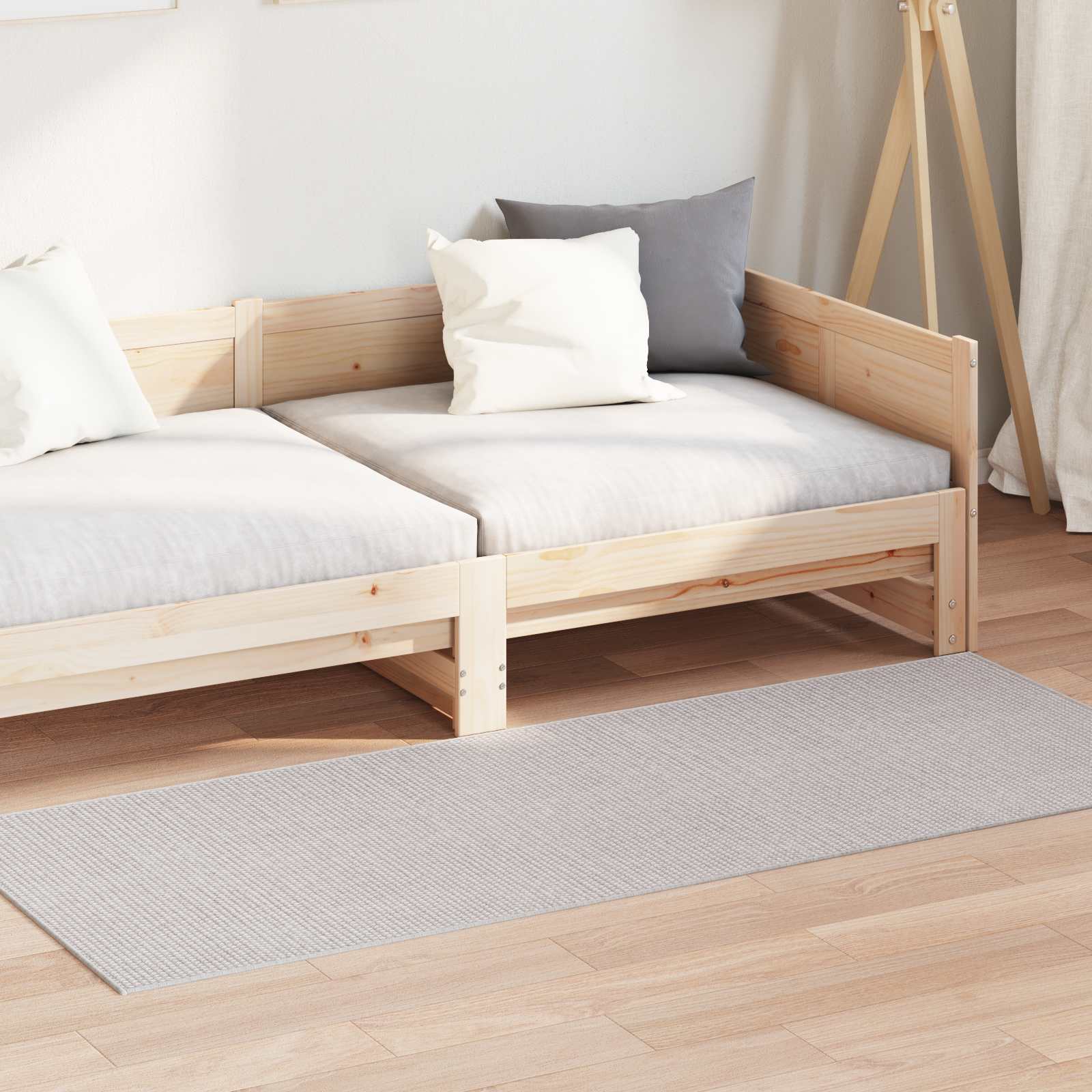 Innenteppich LUGO Creme 150 x 80 cm Polyester