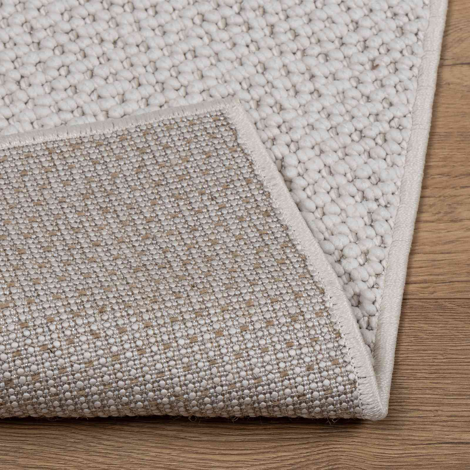 Innenteppich LUGO Creme 200 x 80 cm Polyester