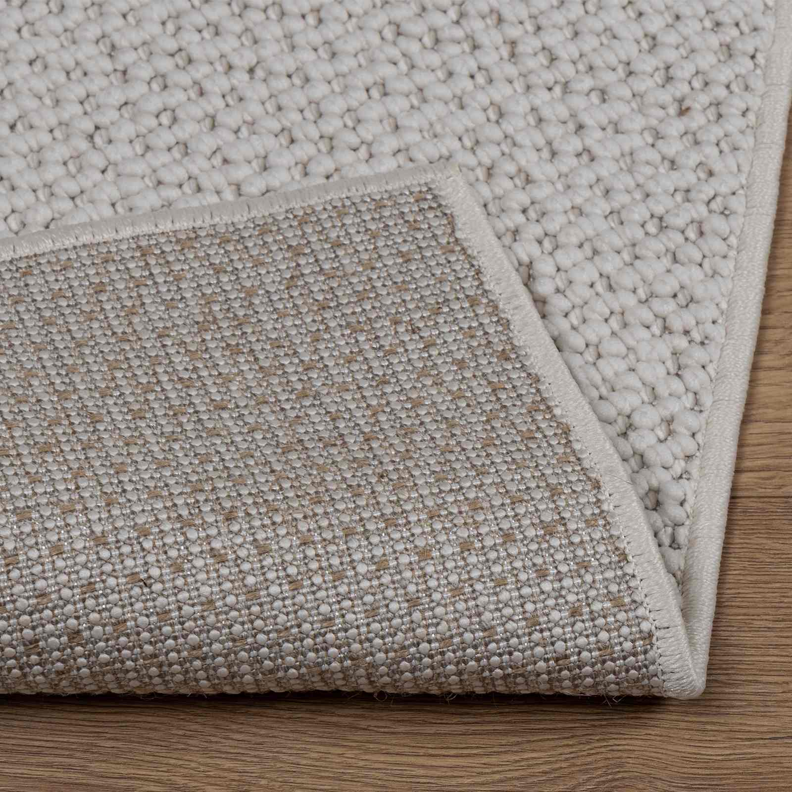 Innenteppich LUGO Creme 170 x 120 cm Polyester