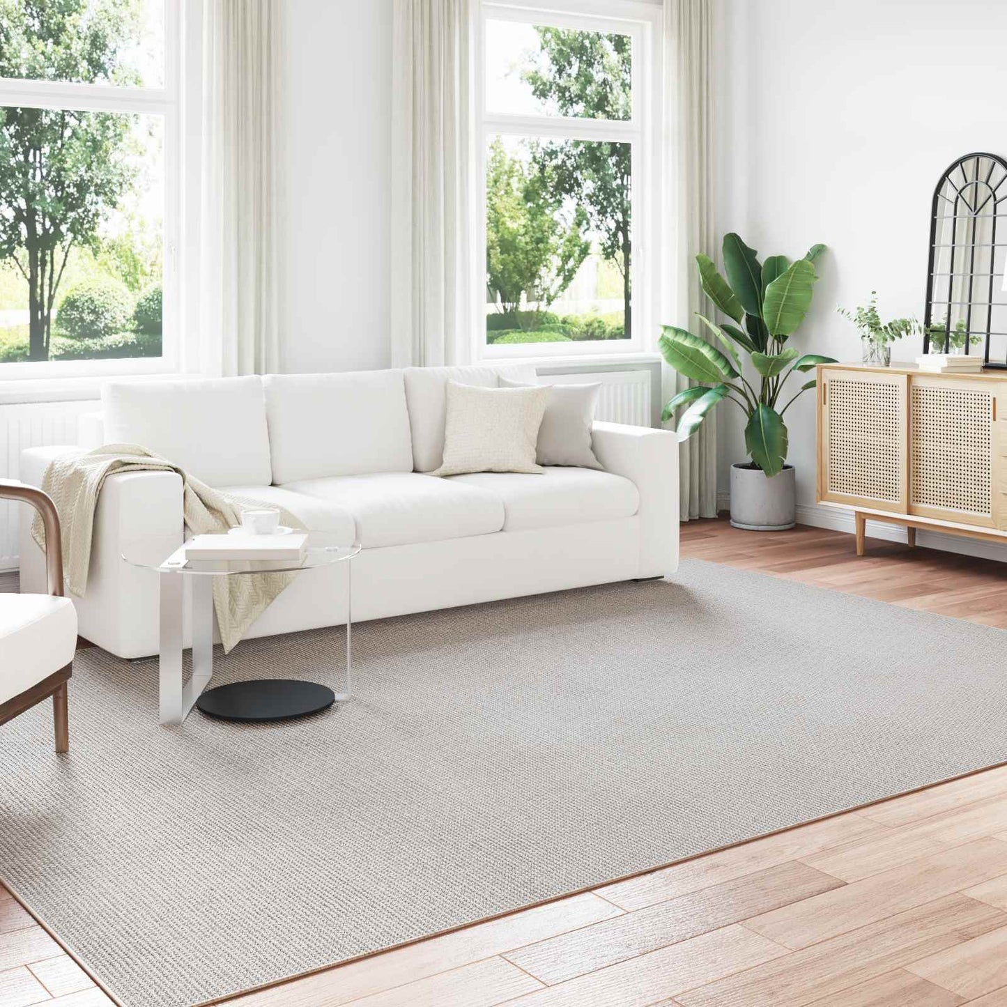 Innenteppich LUGO Creme 280 x 200 cm Polyester