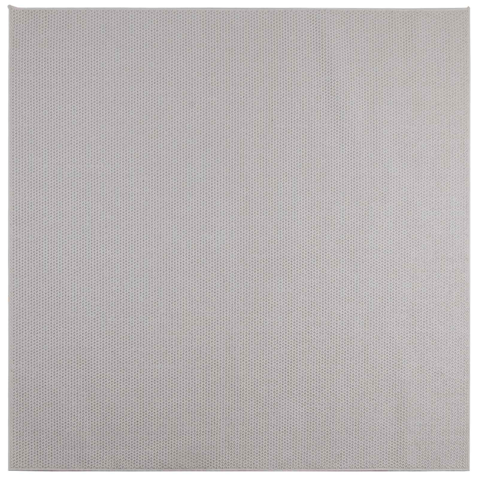 Innenteppich LUGO Creme 120 x 120 cm Polyester