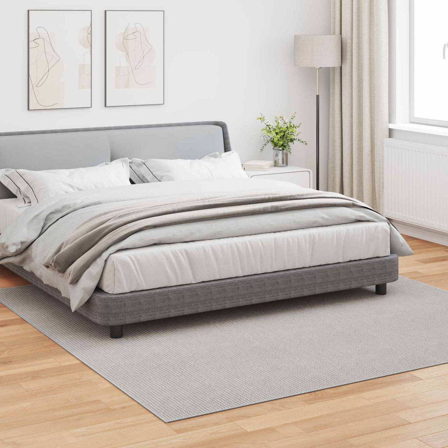Innenteppich LUGO Creme 240 x 240 cm Polyester
