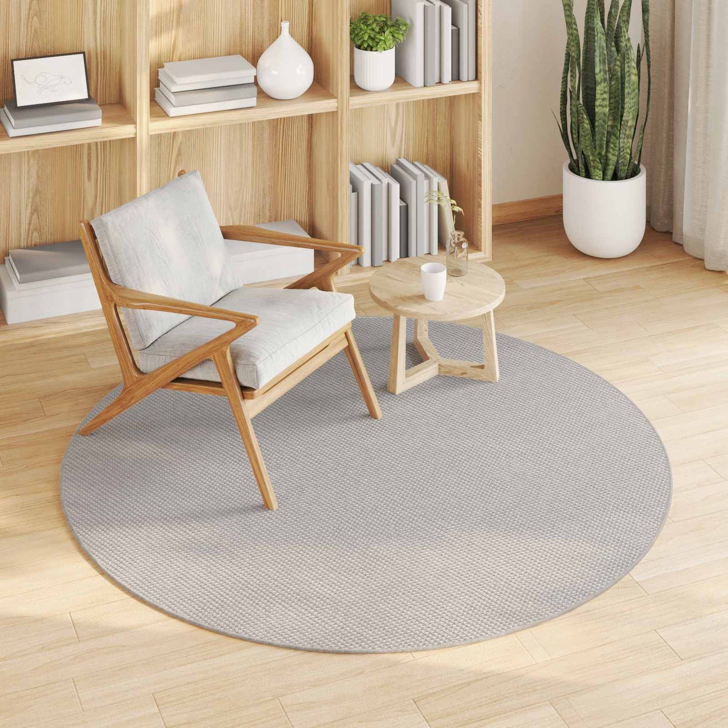 Innenteppich LUGO Creme Ø 160 CM Polyester
