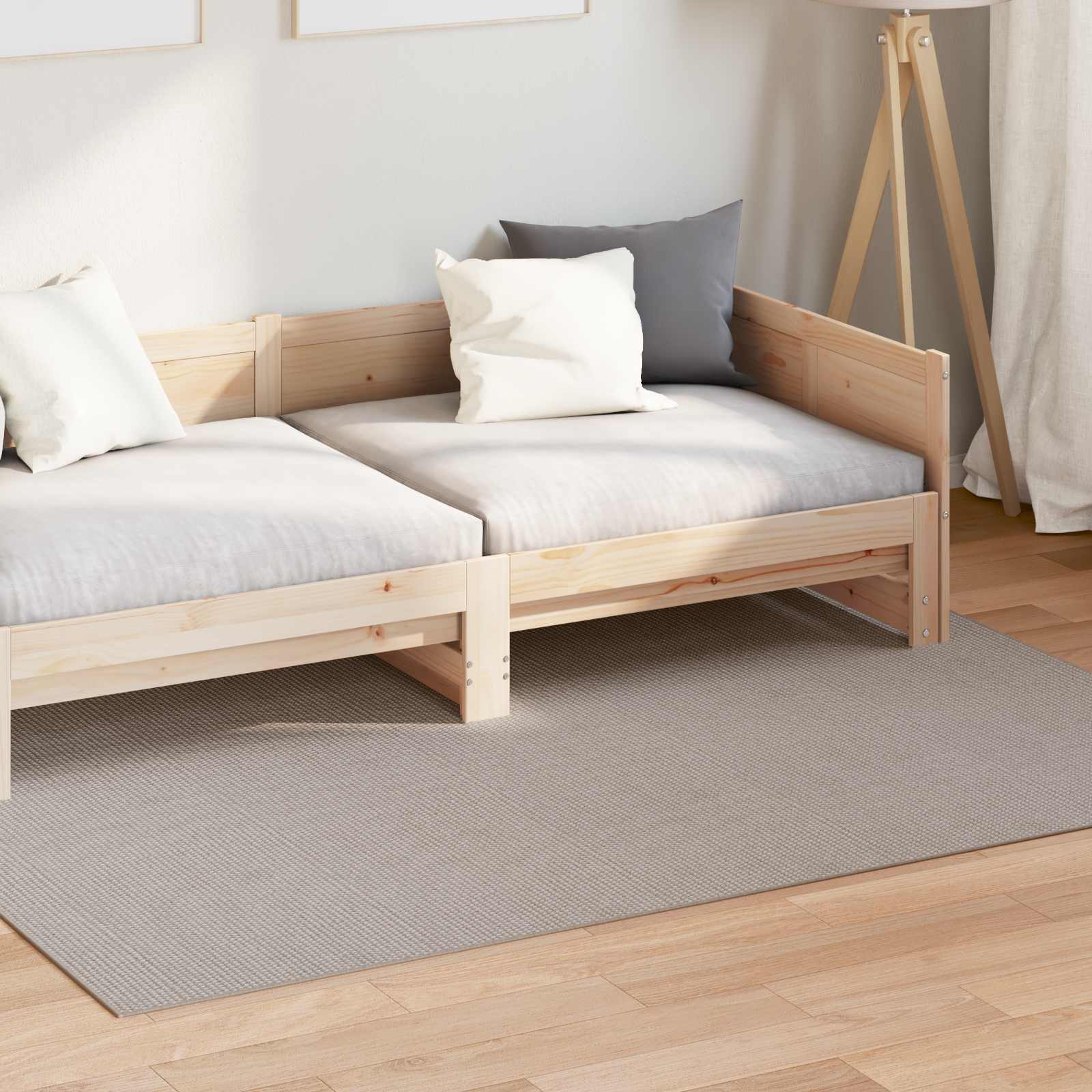 Innenteppich LUGO Taupe 160 x 230 cm Polyester
