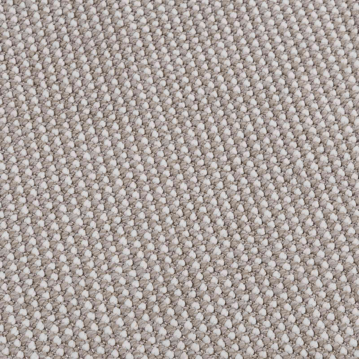 Innenteppich LUGO Creme und Taupe 200 x 200 cm Polyester