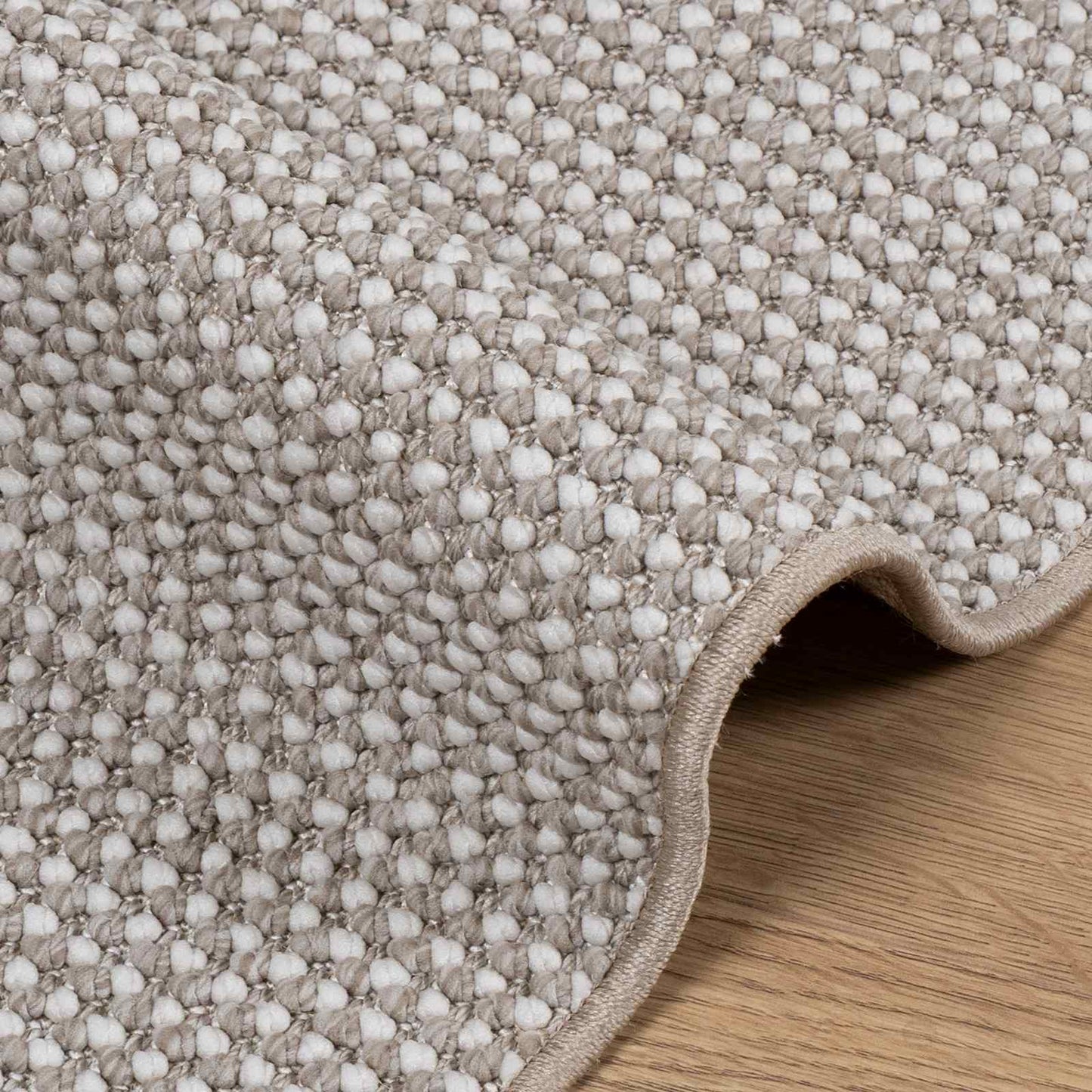 Innenteppich LUGO Taupe 240 x 240 cm Polyester