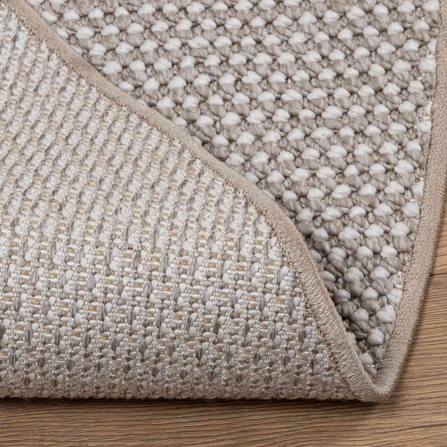 Innenteppich LUGO Taupe Ø 120 CM Polyester
