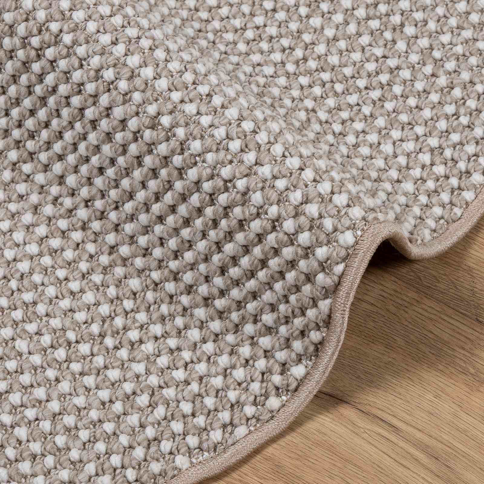 Innenteppich LUGO Taupe Ø 120 CM Polyester