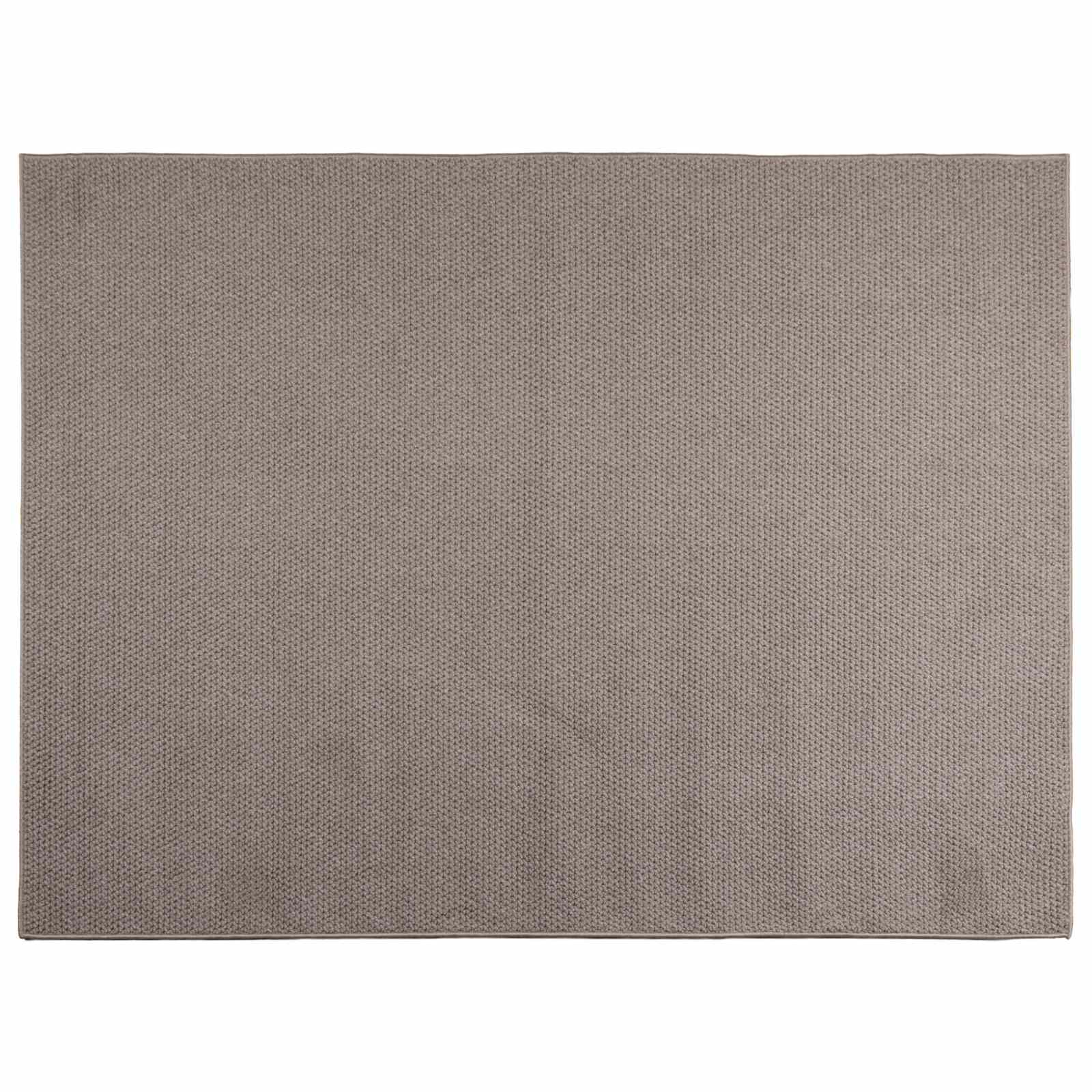 Innenteppich LUGO Creme und Taupe 200 x 140 cm Polyester