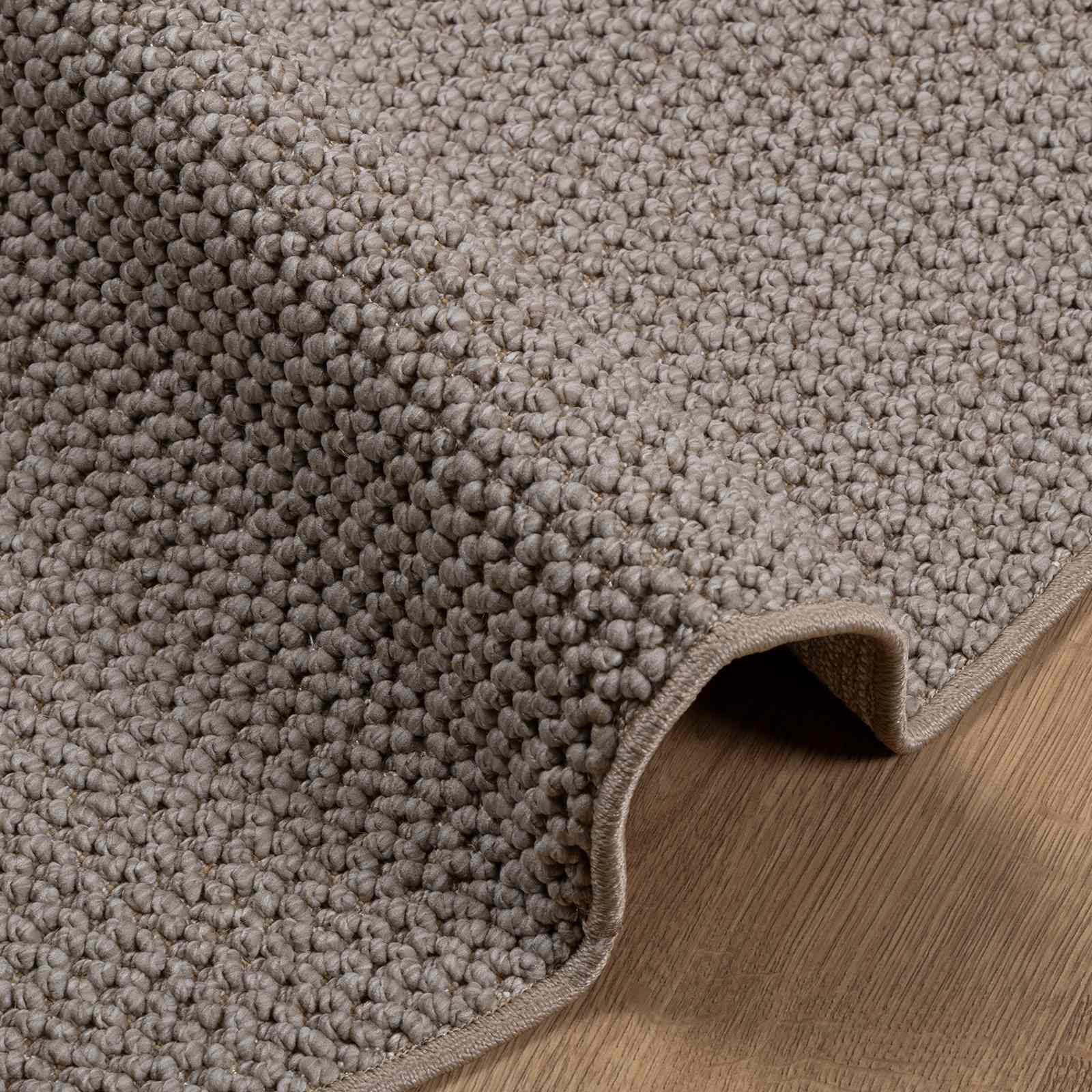 Innenteppich LUGO Creme und Taupe Ø 120 CM Polyester