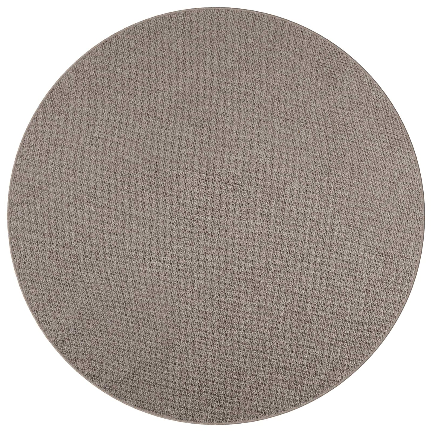 Innenteppich LUGO Creme und Taupe Ø 120 CM Polyester